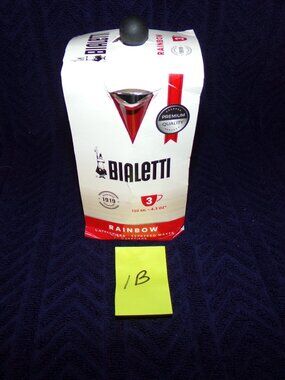 Bialetti Rainbow Moka Express Coffee Maker Red